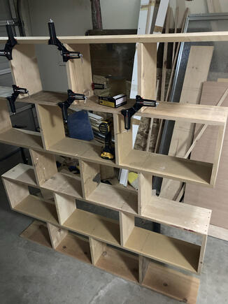 Custom shelves