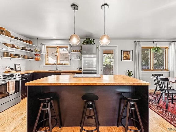 Finished kitchen